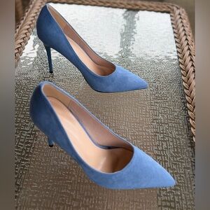 Elegant Blue Stiletto Heels